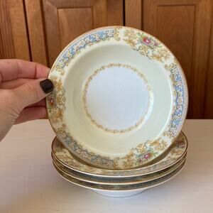 Vintage Noritake Pattern RO2 Dessert Bowls, Set of 4